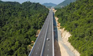 Hình dáng cao tốc Vân Phong - Nha Trang đưa vào khai thác Hình dáng cao tốc Vân Phong - Nha Trang đưa vào khai thác