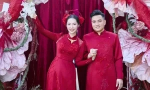 Lễ dạm ngõ của hoa hậu Nông Thúy Hằng